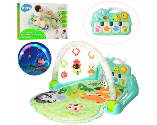Развивающий коврик с музыкальной панелью Hola Toys Поляна сказок (арт. 1102