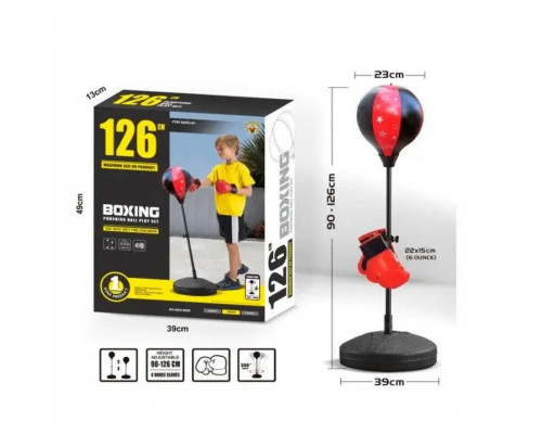 Детский боксерский набор на стойке 126 см (арт. MR1127)
