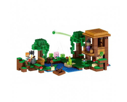 Конструктор Майнкрафт (арт.10622) "Хижина ведьмы", 508 деталей Minecraft My world