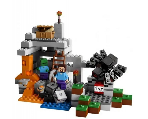Конструктор Майнкрафт "Заброшенная шахта", 251 деталей Minecraft My world