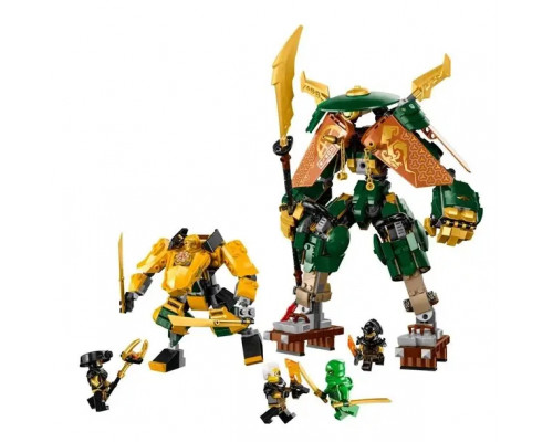 Конструктор Ninjago (арт.11094) "Командные роботы ниндзя Ллойда и Арин", 764 деталей