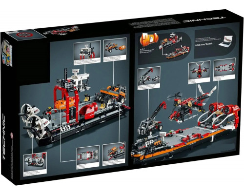 Конструктор Техник "Судно на воздушной подушке", 1020 деталей