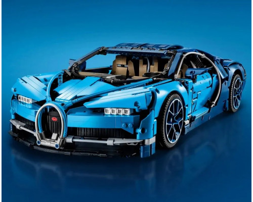 Конструктор спорткар Bugatti Chiron, 4031 деталей
