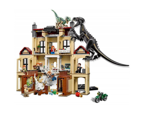 Конструктор "Jurassic World - Нападение Индораптора в поместье Локвуд" (10928)