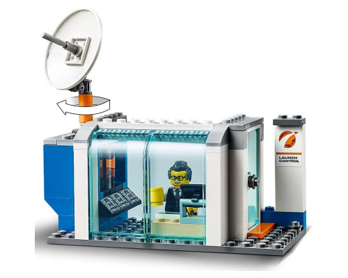 Конструктор Город - "Площадка для сборки и транспорт для перевозки ракеты" (арт.11388)