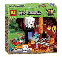 Конструктор "My world - Minecraft - Портал в Нижний мир" (арт. 10812)