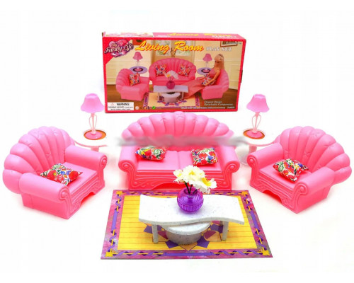 Мебель для куклы Гостиная Gloria 22004