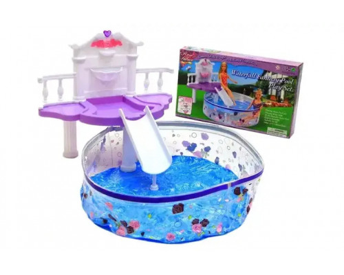 Мебель для куклы Отдых у бассейна Gloria 2678