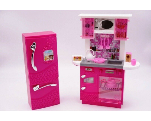 Мебель Gloria 3016 кухня с холодильником