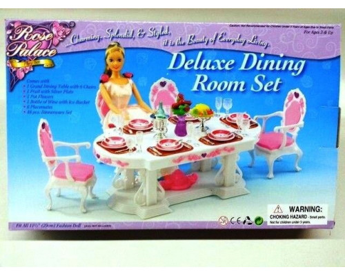 Кукольная мебель Gloria 2612 "Столовая" 