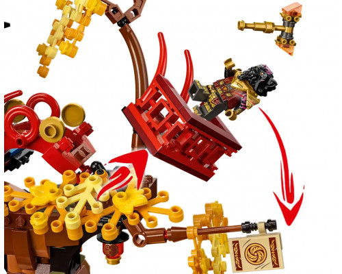 Конструктор Ниндзяго (арт. 11095) "Энергетические ядра Храма Дракона", 1029 деталей Ninjago