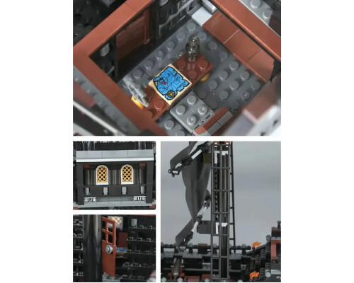 Конструктор "Черная жемчужина — Пиратский Корабль", 804 деталей