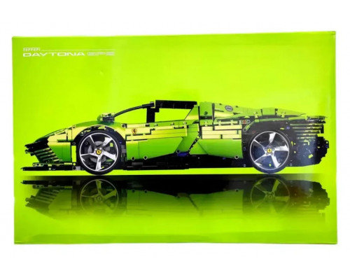 Конструктор Technic (арт. W-977) "Ferrari Daytona SP3" 3778 деталей