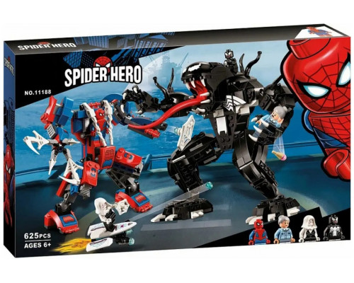 Конструктор (11188) Человек-паук против Венома,625 деталей