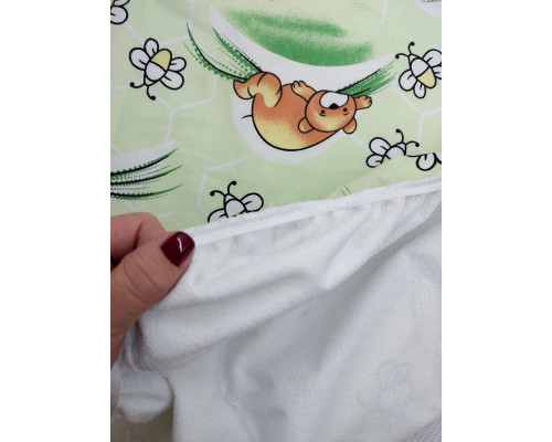 Наматрасник детский непромокаемый 120х60 см 