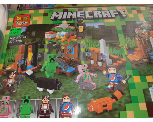 Конструктор Minecraft (арт.GT-144) 373 дет.