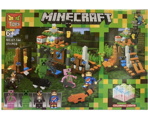 Конструктор Minecraft (арт.GT-144) 373 дет.