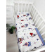 Детское постельное белье 3 в 1 бязь 100% хлопок. Простынка, наволочка, пододеяльник