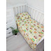Детское постельное белье 3 в 1 бязь 100% хлопок. Простынка, наволочка, пододеяльник