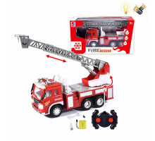 Машина пожарная на радио управлении, свет, на аккумуляторе (арт.5A-454)