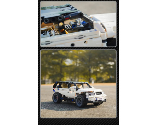 Конструктор радиоуправляемый Qman 54002 "Джип" с аккумулятором, 415 дет