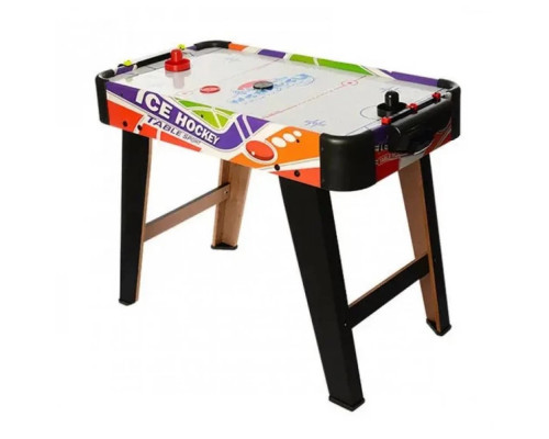 Хоккей воздушный 85 см Деревянный Power Hockey на ножках  ZC 3005+2 работает от сети 220V