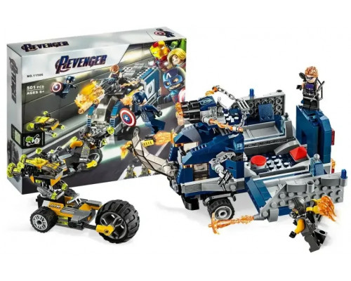 Конструктор Супергерои Мстители - Нападение на грузовик (Арт. 11506)