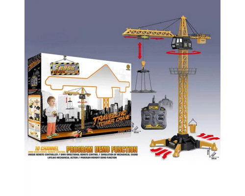 Строительный кран Tower Crane на р/у с подвижной стрелой (арт. A8640-1)