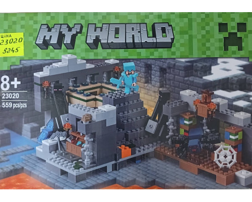 Конструктор "Minecraft" (арт. 23020) Портал в Край 571 деталь