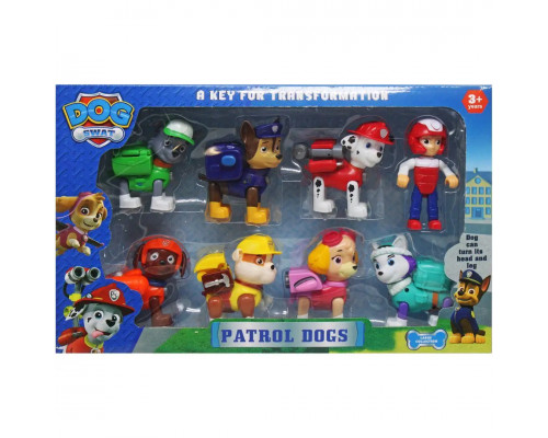 Набор фигурок из мультфильма Щенячий патруль (арт. 6050A) 8 персонажей