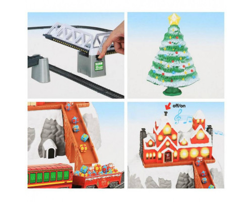 Детская железная дорога рождественский экспресс BSQ (арт.21816)