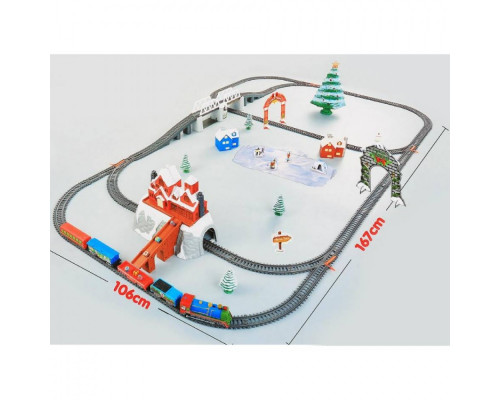 Детская железная дорога рождественский экспресс BSQ (арт.21816)