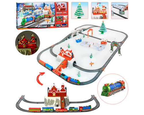 Детская железная дорога рождественский экспресс BSQ (арт.21816)