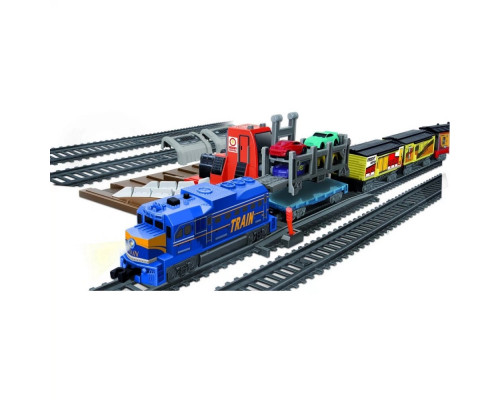 Детская железная дорога с автопогрузчиком Power Train (BSQ 2084)