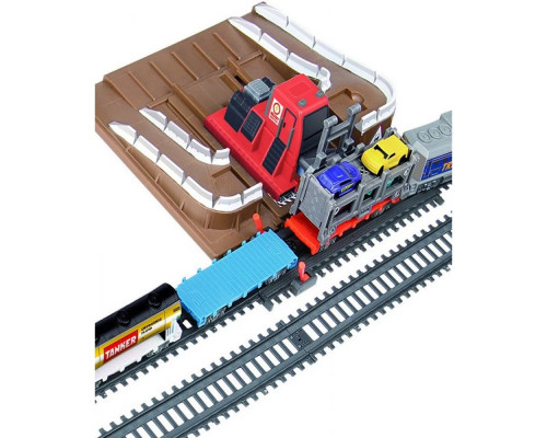 Детская железная дорога с автопогрузчиком Power Train (BSQ 2084)