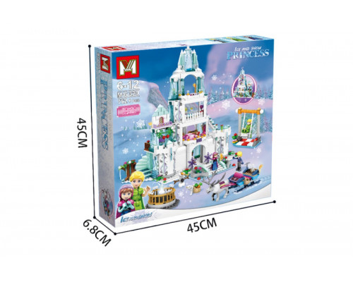 Конструктор (арт.MG320) Frozen Замок принцессы 752 детали