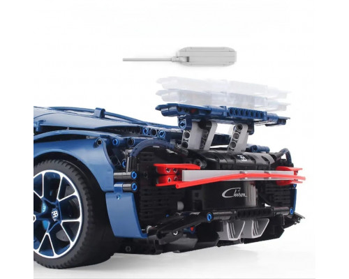 Конструктор Спорткар (арт. 86001SH) Bugatti Chiron 4031 деталей