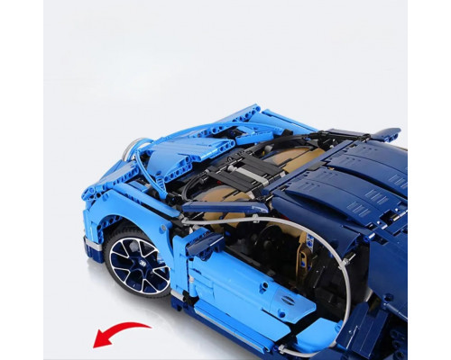 Конструктор Спорткар (арт. 86001SH) Bugatti Chiron 4031 деталей