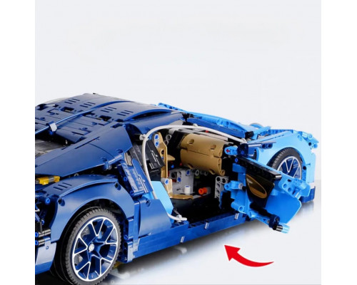 Конструктор Спорткар (арт. 86001SH) Bugatti Chiron 4031 деталей