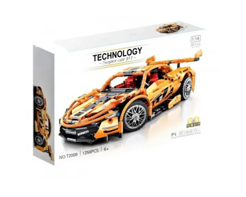 Конструктор гоночный автомобиль McLaren (арт. T2009) 1258 деталей 