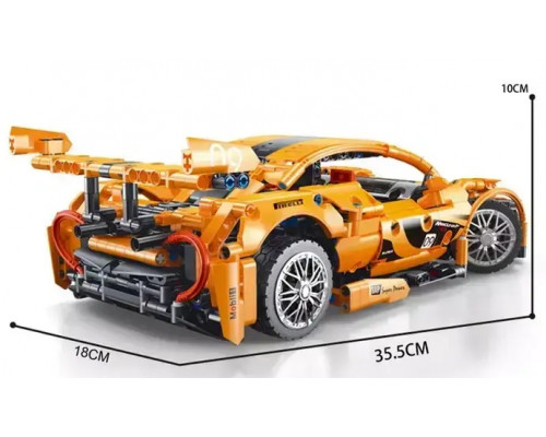 Конструктор гоночный автомобиль McLaren (арт. T2009) 1258 деталей 