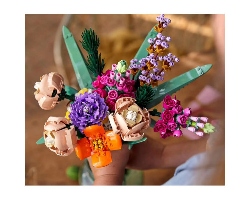 Конструктор Flower Bouquet - Букет цветов - 17 шт - 756 деталей (арт. X19005)