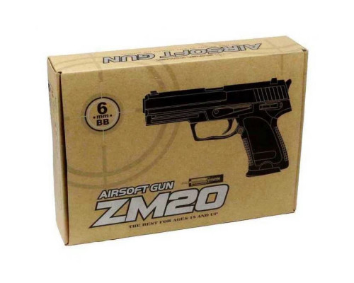 Игрушечный пистолет «Heckler & Koch USP», металл/пластик (CYMA ZM20)