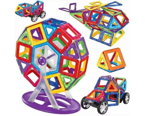 Конструктор магнитный Мега Набор - Magnetic Building Block NEW 108 деталей