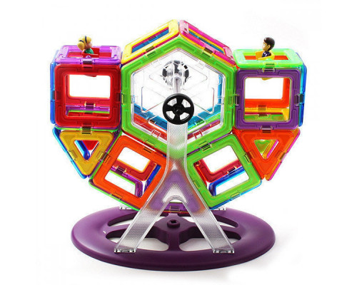 Конструктор магнитный Мега Набор - Magnetic Building Block NEW 108 деталей