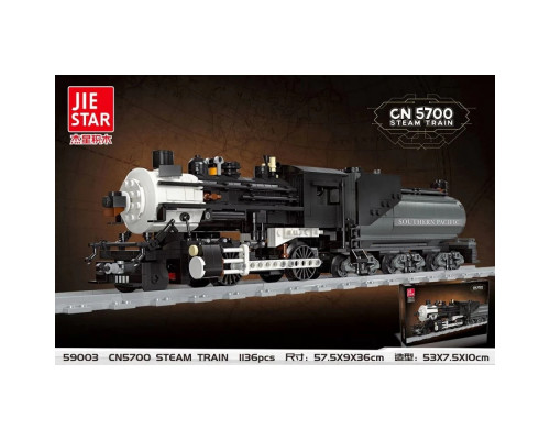 Конструктор Старинная Железная Дорога - Паровоз GWR CN5700 (арт. 59003)