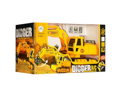 Экскаватор Digger на радиоуправлении со светом и звуком (арт. 8896B)