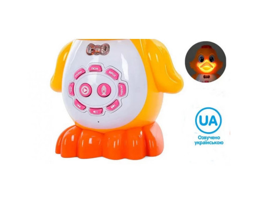 Интерактивная игрушка - Говорящая зверушка - Уточка (Limo Toy FT0042)