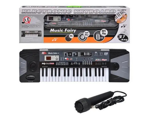 Детский синтезатор с USB MP3 плеером (арт. MQ-805USB)