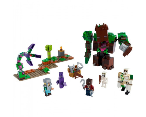 Конструктор Minecraft (арт.  60075) "Мерзость из джунглей" 501 дет.